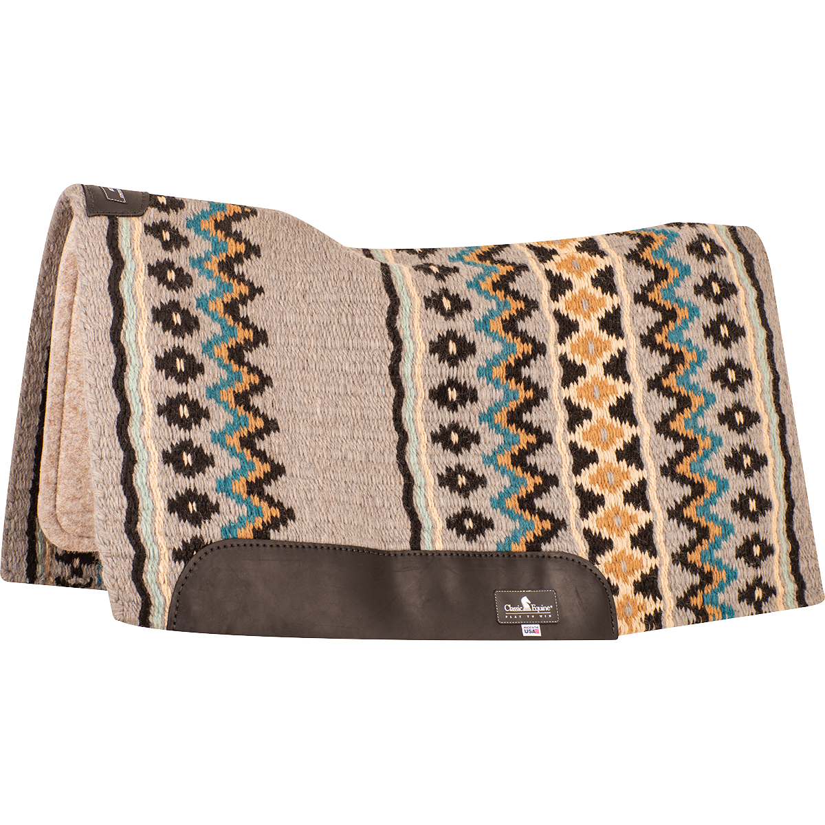 Classic Equine ESP™ Contoured Wool Pad 34x38 - 3/4
