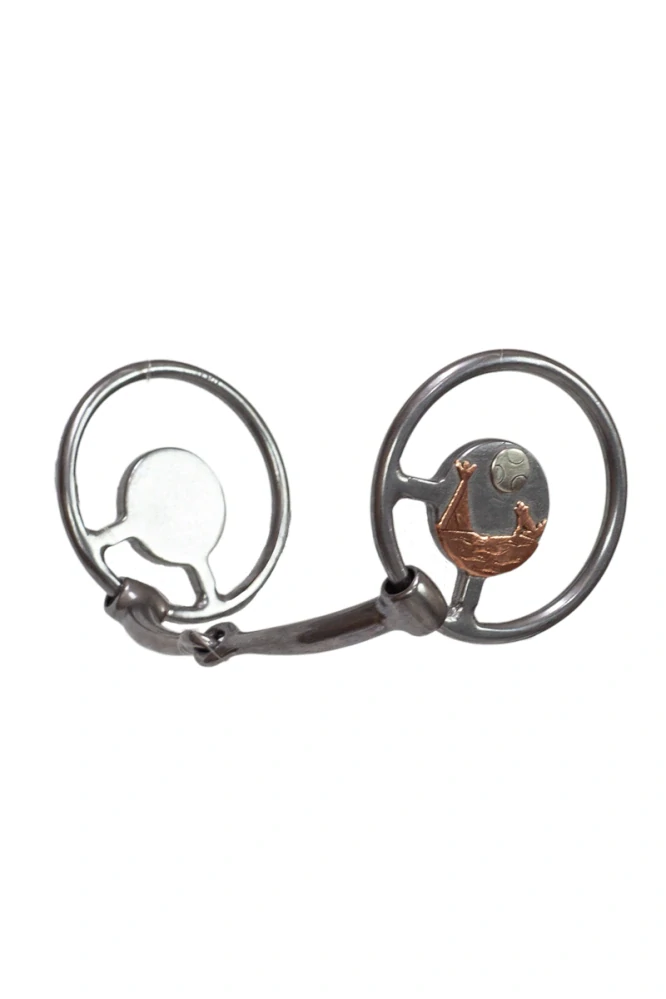 Tyler O-Ring Snaffle Bit - Desert Wolf 5" (12,7cm)