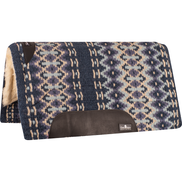 Classic Equine SensorFlex Wool Top Pad (Merino) 32x34" (2022 - Navy/Blue)