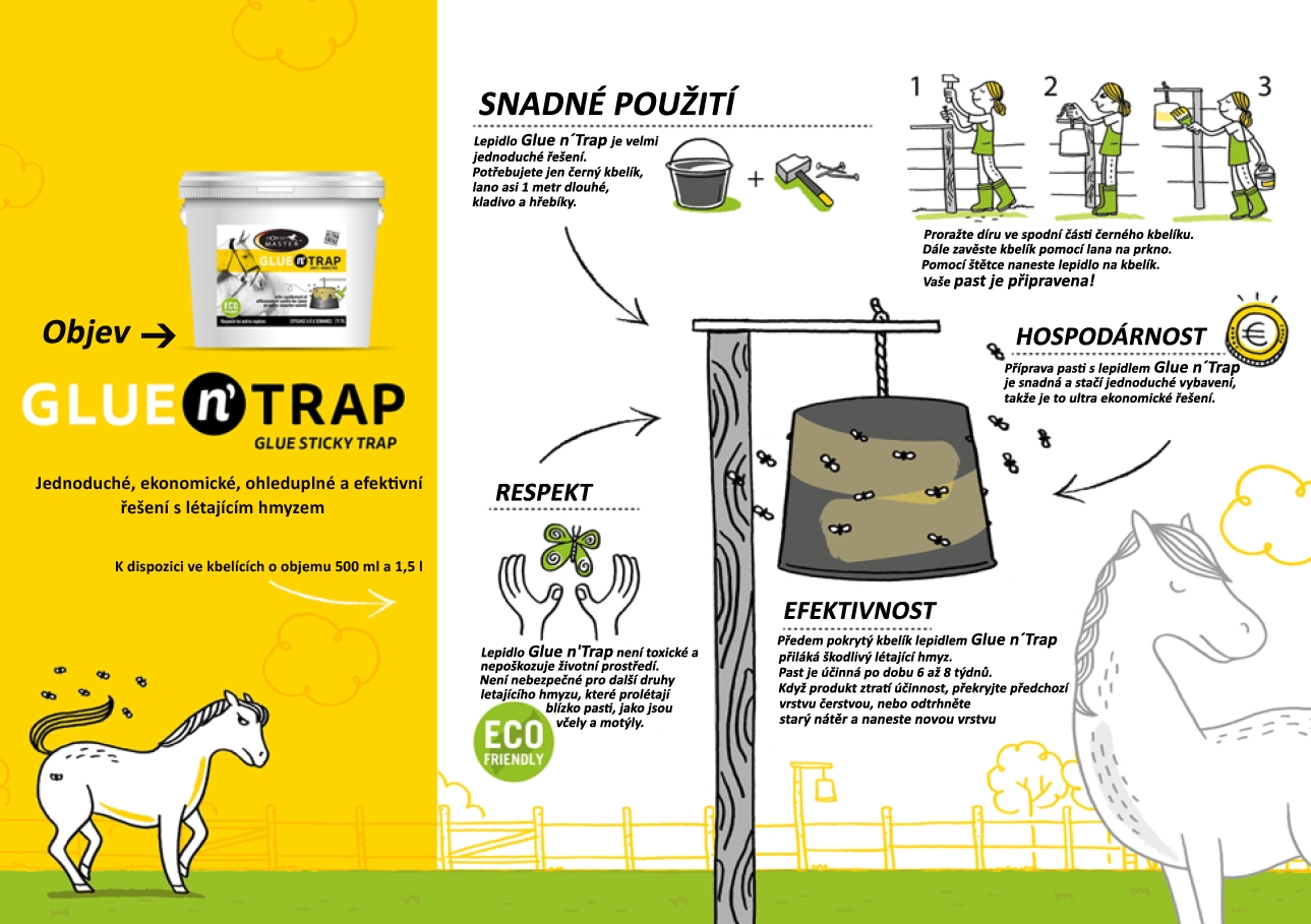 Horse Master GLUE´N TRAP 500ml