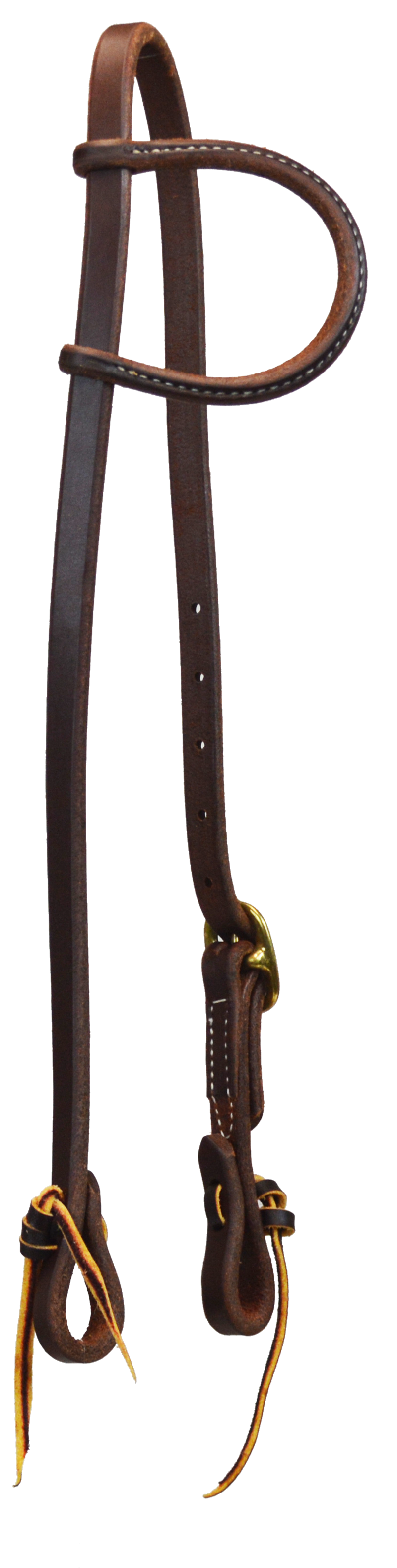 Paul Taylor Oiled Harness Leather Single Buckle Slip Ear Heastall