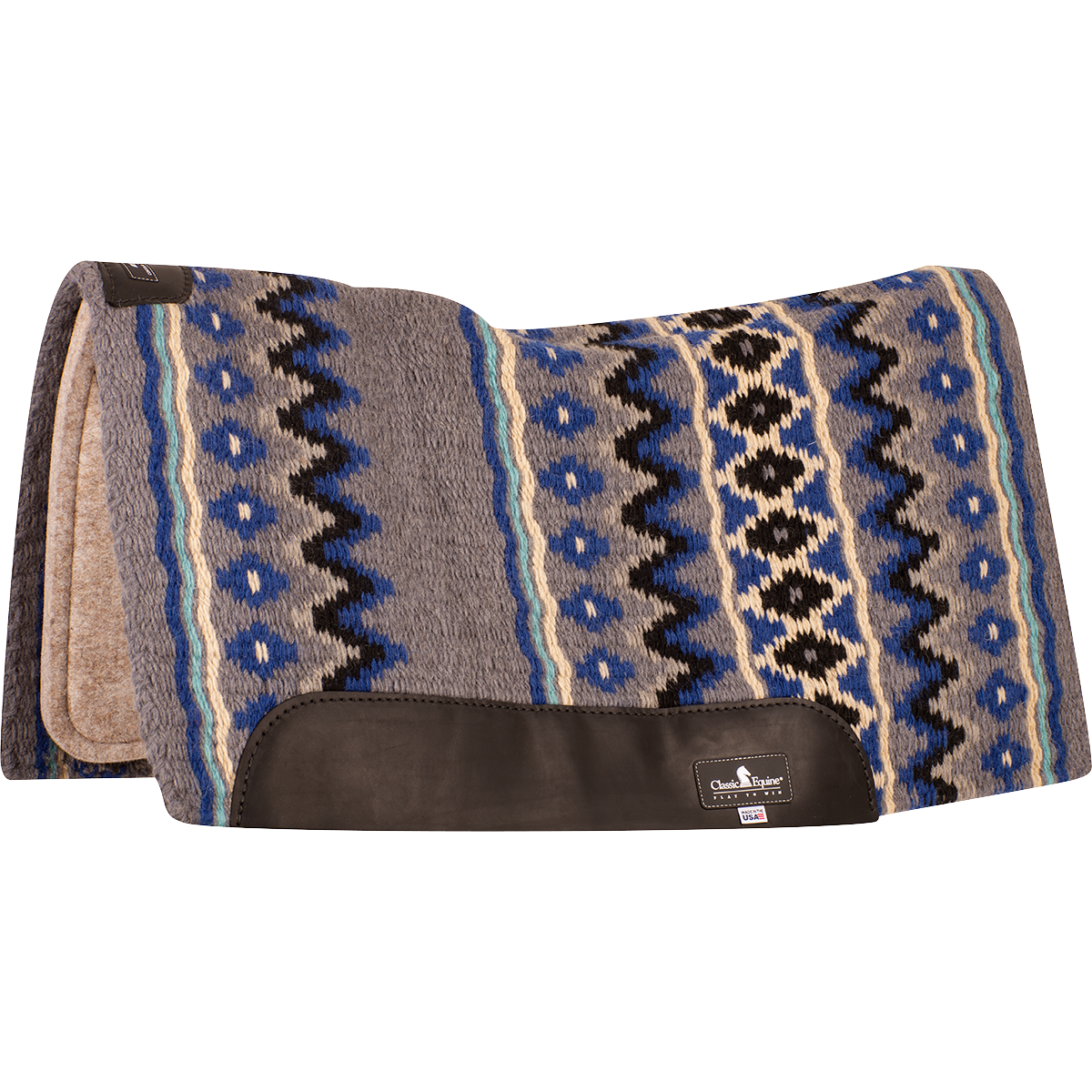 Classic Equine ESP™ Contoured Wool Pad 32x34 - 3/4