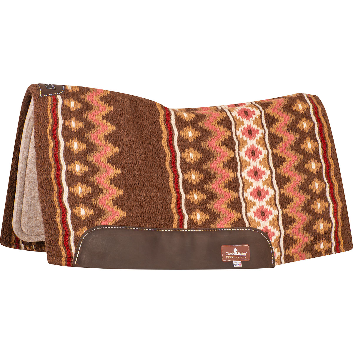 Classic Equine ESP™ Contoured Wool Pad 32x34 - 3/4
