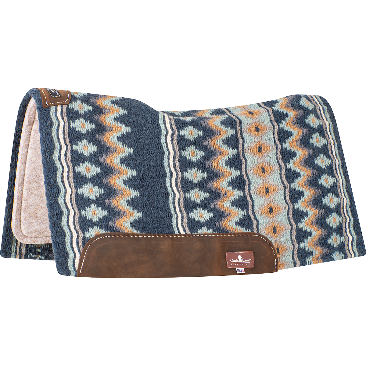 Classic Equine ESP™ Contoured Wool Pad 32x34 - 3/4