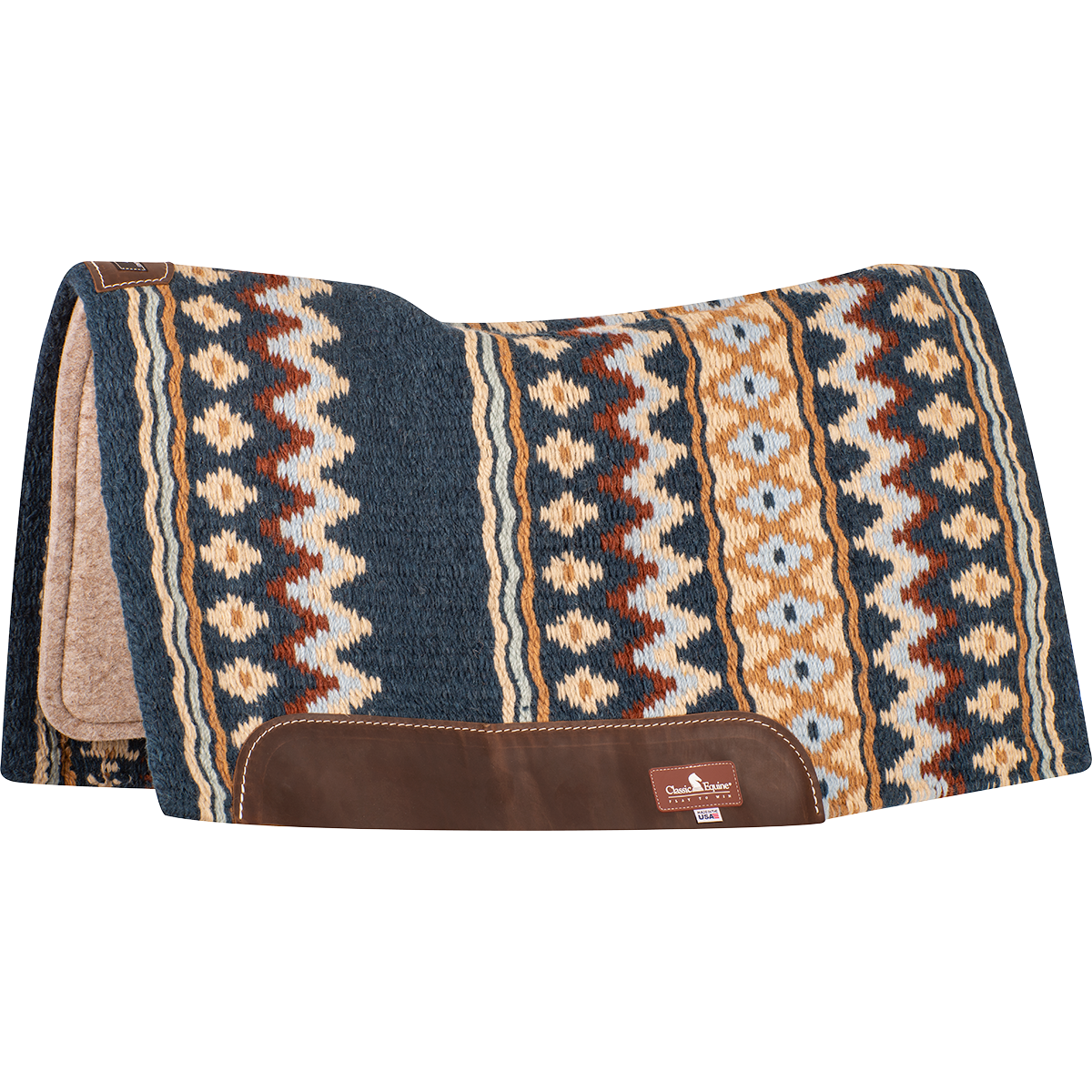 Classic Equine ESP™ Contoured Wool Pad 34x38 - 3/4