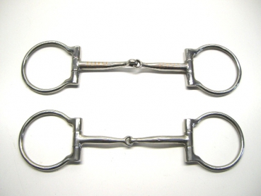 SS D-Ring Snaffle - Copper Inlay