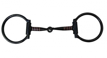BS D-Ring Snaffle Bit - Sweet Iron