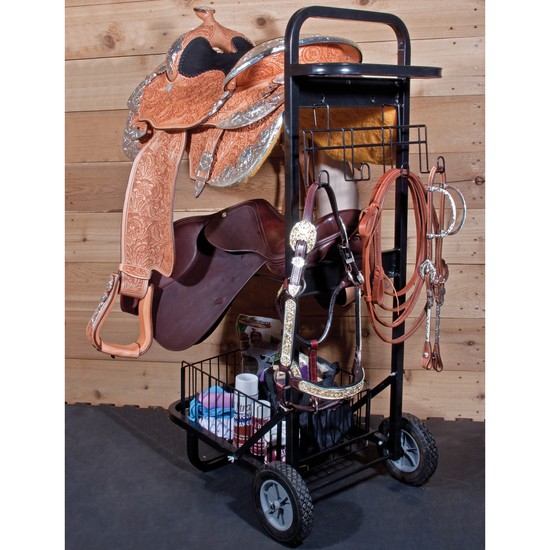 Easy-Up Tack Room On Wheels
