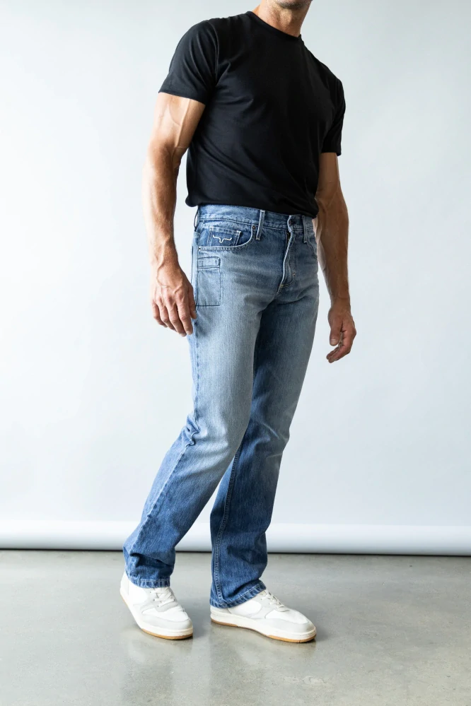 Kimes Ranch Jeans - styl James Mid Wash