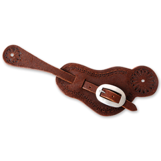 Řemínky na ostruhy Martin Saddlery Chocolate