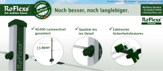 RoFlexs Premium Paddock System 160cm - mobilní ohradník