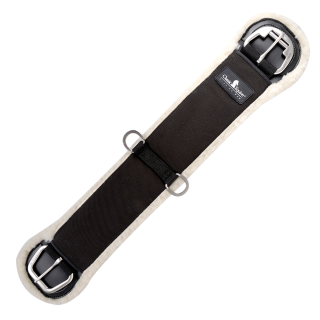 Classic Equine SensorFlex® Fleece Straight Cinch BLACK