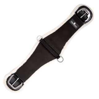 Classic Equine SensorFlex® Fleece Roper Cinch BLACK
