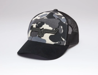 Kimes Ranch - Roped LP Trucker Hat - Camo