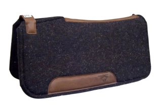 Diamond Wool Pads - Contoured Tough Wool Felt 1" (30x30") w/Adjustable Strap