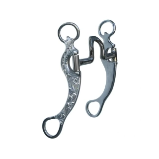 Western Alu Show Spoon Bit with Engraved Shanks 5" (12,7cm)