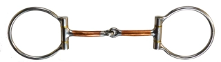 Paul Taylor Copper D-Ring Snaffle Bit 5"