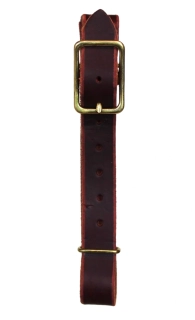 Paul Taylor Latigo Leather Girth Connector Brass Hardware 1"
