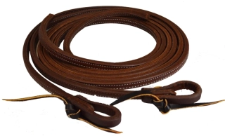 Paul Taylor Doubled and Stitched Split Reins 1/2"