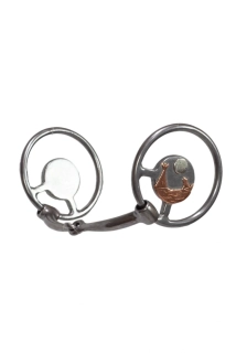 Tyler O-Ring Snaffle Bit - Desert Wolf 5" (12,7cm)