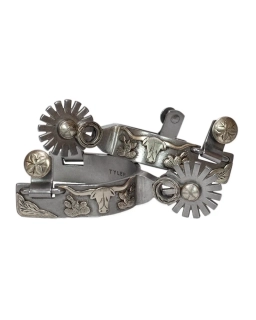 Tyler Men´s Sweet Iron Longhorn/Coyote Spurs (16point)