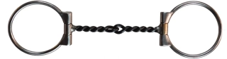 Paul Taylor Steel Twisted D-Ring Snaffle Bit 5"