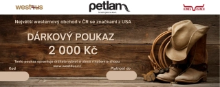 Dárkový poukaz v hodnotě 2000Kč